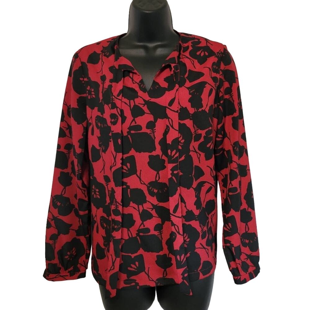 Pendleton Poppy Blouse Petite size 2